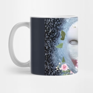 Face with flowers Mug